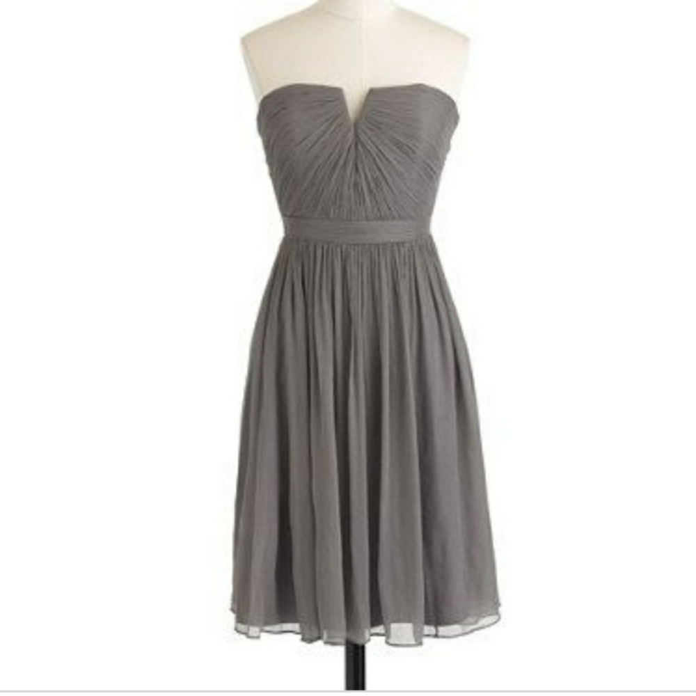 J.CREW Nadia silk mini dress